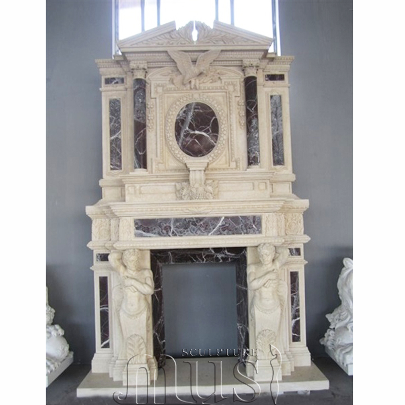 Luxury Home Decoration Roman Style Stone Fireplace Designs Buy