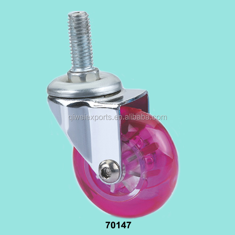 70147 Red thread caster wheel