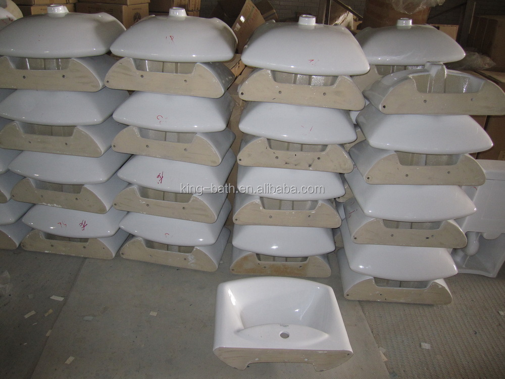 流域衛生陶器洗面器容器、 拡大画像を参照セラミック台座付流し台/洗面台・問屋・仕入れ・卸・卸売り
