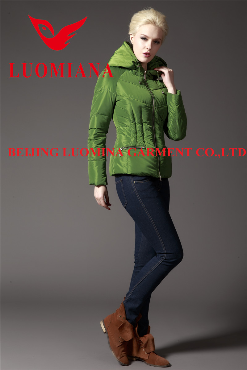 熱い販売シャイニーブランドファッショナブルな冬服女の子のための卸売服L-14W026仕入れ・メーカー・工場