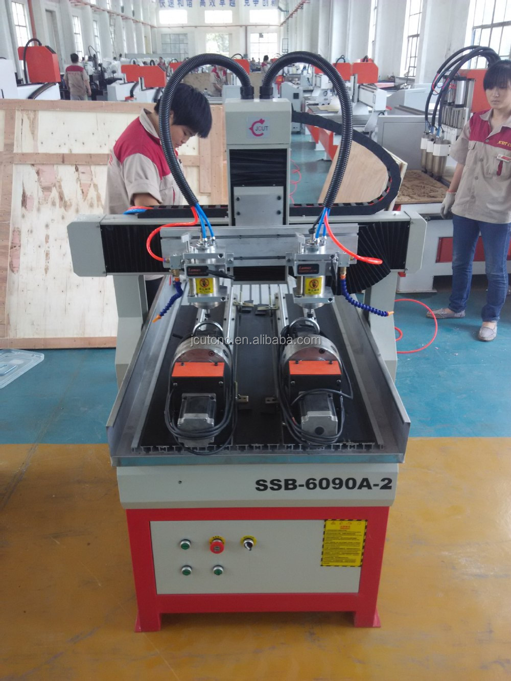 wood cnc router/cnc router wood for solid wood/foam/solid metal JCUT-6090A-2