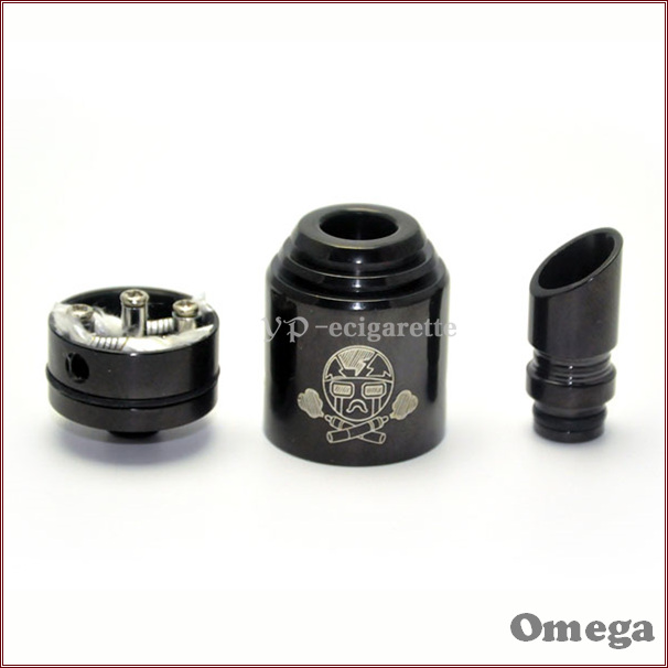 Popular mechanical omega mod rebuildable 26650 black omega atomizer
