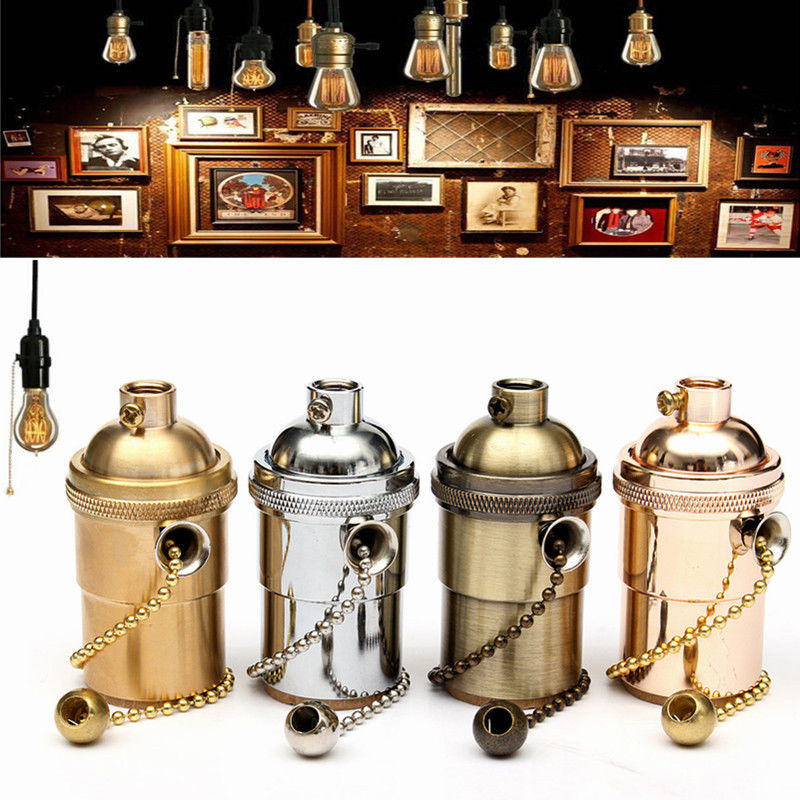 ヴィンテージエジソンスタイルの金銀e27バヨネット真鍮のランプホルダー仕入れ・メーカー・工場