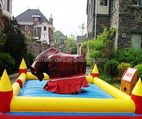 Sale inflatable bull riding bouncer for children