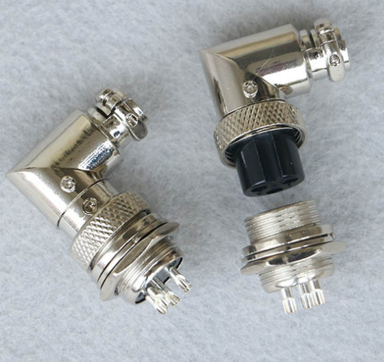 16mm Aviation Plug Radio Xlr Connector Gx16 2 Pin Right Angle For Charger Buy Gx16 2 Pin Right 