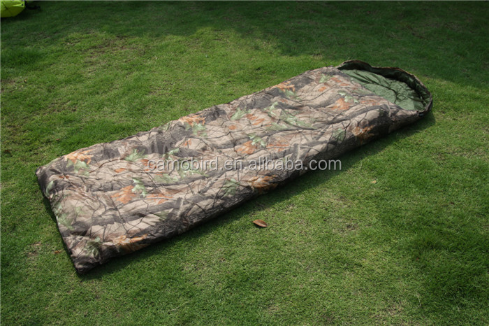 屋外スポーツハイキング狩猟サファリ睡眠realtree迷彩寝袋キャンプの寝袋問屋・仕入れ・卸・卸売り
