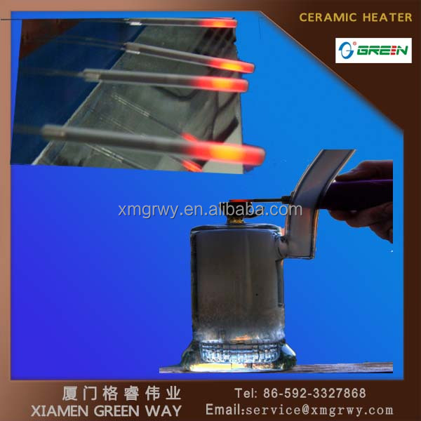 アルミナ120v25w小さなセラミック発熱体ハーブのための鉄仕入れ・メーカー・工場
