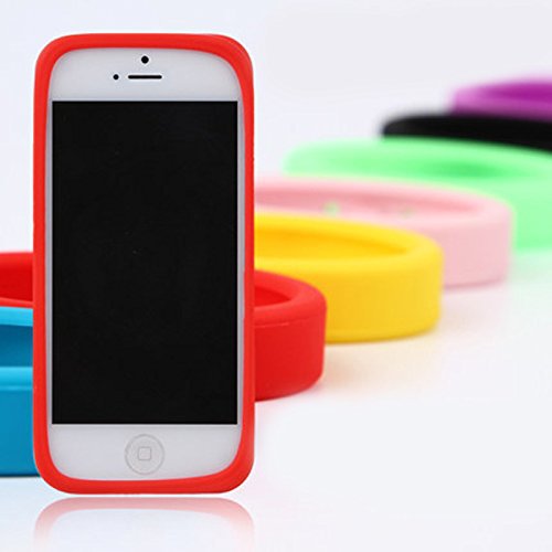 マルチ機能のシリコーンのバンパーケース弾性ポニーテールホルダーブレスレットリストバンドのデザインringcase5siphone6iphone4sのためのサムスン問屋・仕入れ・卸・卸売り