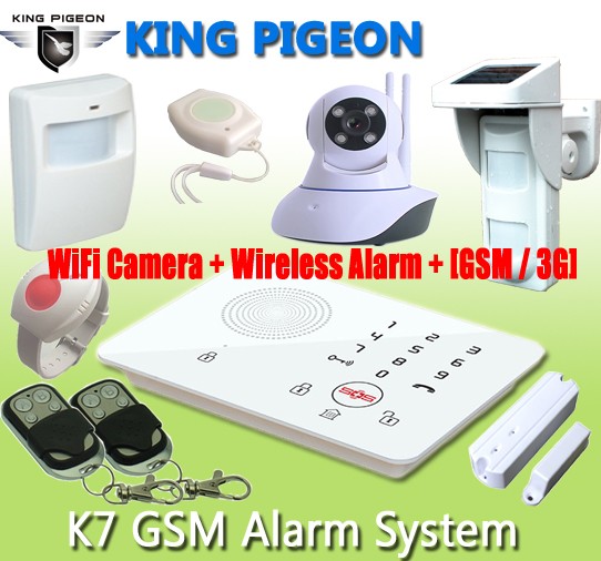 Wireless Wifi Camera Alarm K7