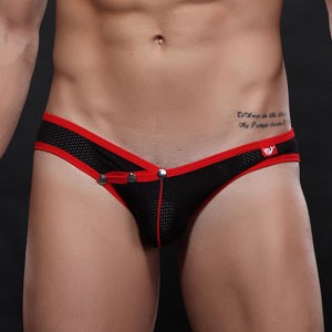 Manocean brand andrew christian underwear men MultiColors sexy low-rise nylon solid seamless men\'s briefs (19)