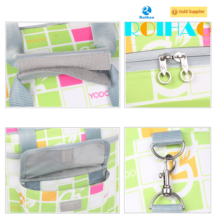 Roihao popular item disposable insulated cooler bag, custom picnic cooler bags