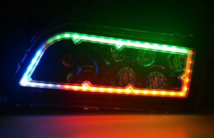 RGB ATV headlight 36