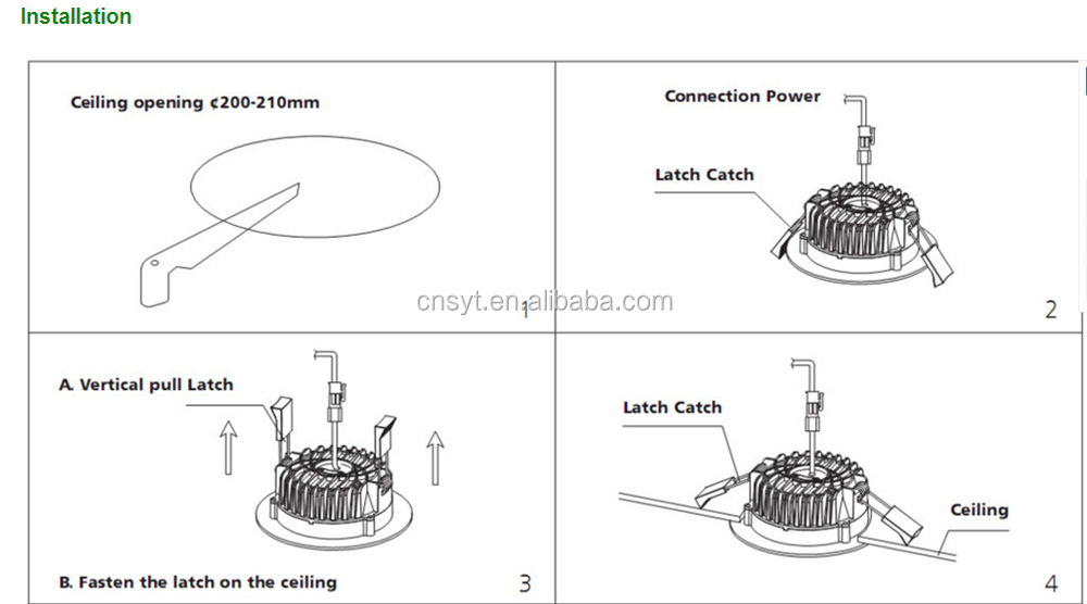 高いcrismd5730三星電子6インチ8インチ18w25w30wsaaダウンライトledシーリング記載されているcerohs指令仕入れ・メーカー・工場