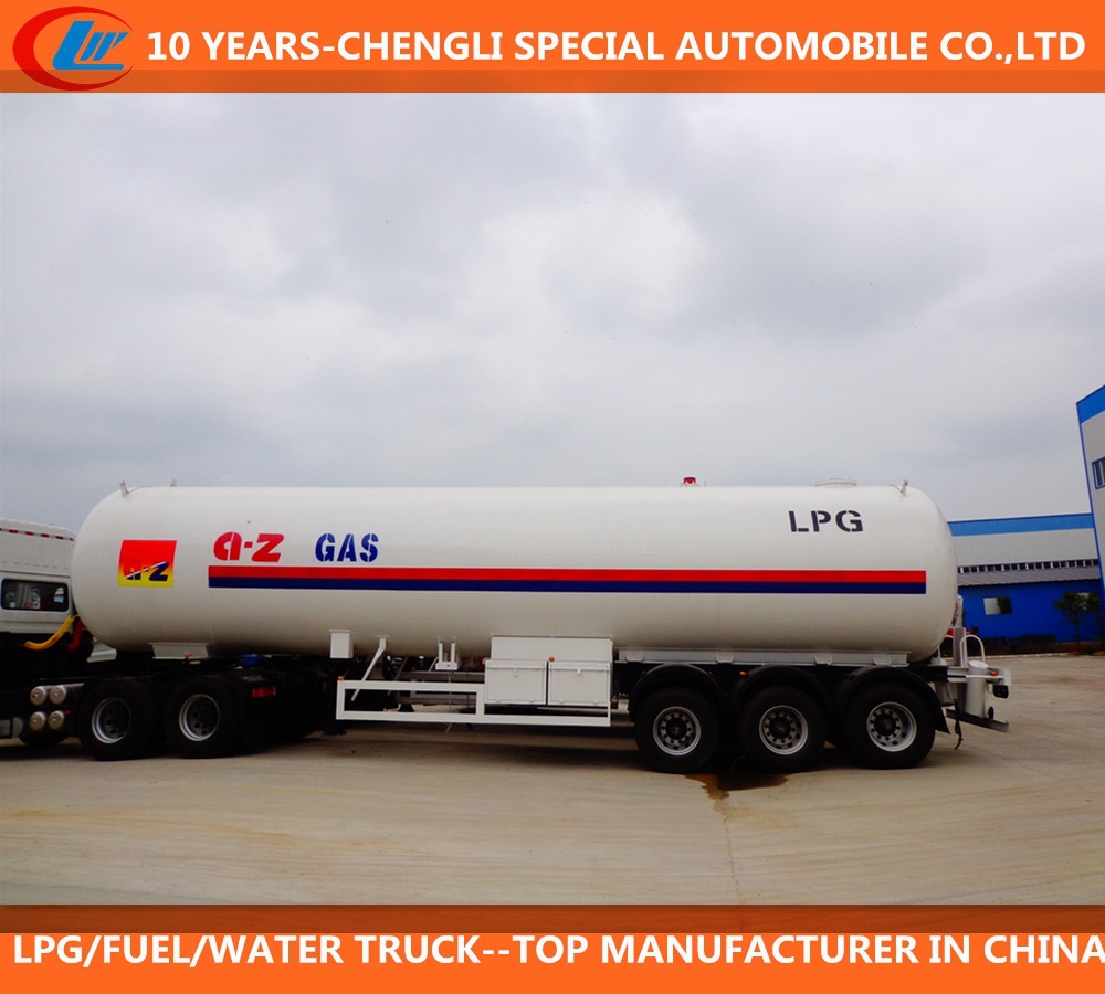 Lpg Gas Bullet Tank 58.5cbm Lpg Gas Tanker Heavy Duty Lpg Transport