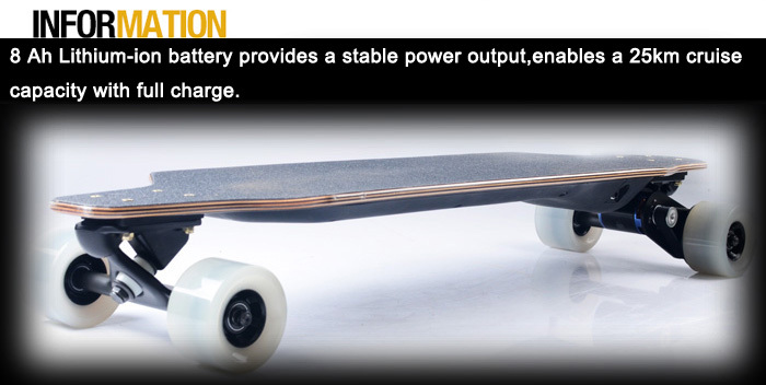 much lighter much thinner but ultra-long battery life Backfire Remote control electric skateboard
