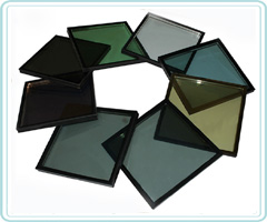 Excellence blue Dark grey reflective glass for building glass windows
