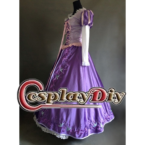 ラプンツェルデラックスhotsale王女ドレス衣装ラプンツェル仕入れ・メーカー・工場
