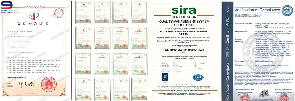 Certificates-sjcooling 