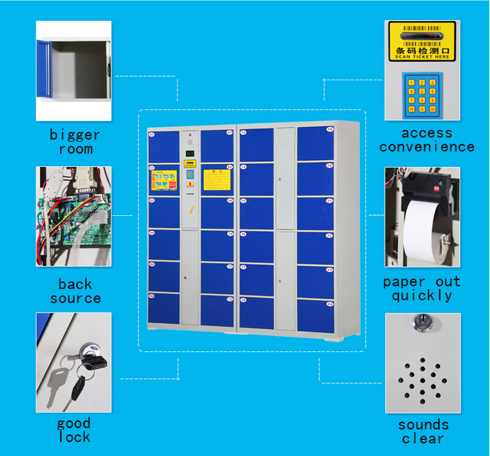 中国指紋電子コインセルフサービスデジタル公共鋼ロッカー仕入れ・メーカー・工場