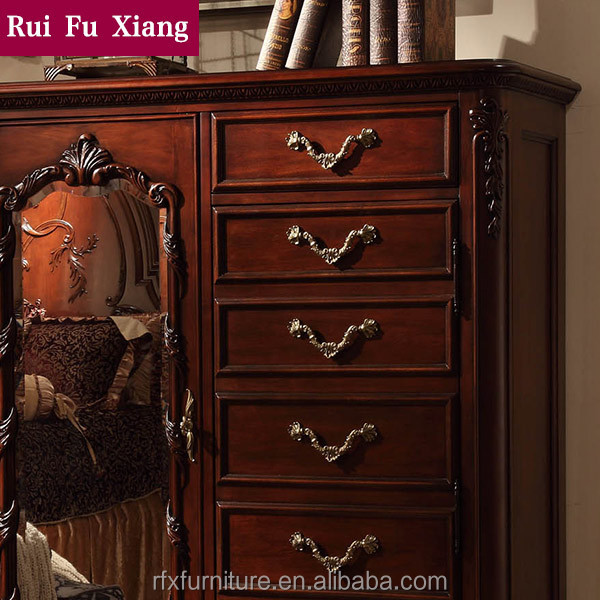 Antique Rustic Solid Rubber Wood Drawer With Mirror H209 Buy Drawer