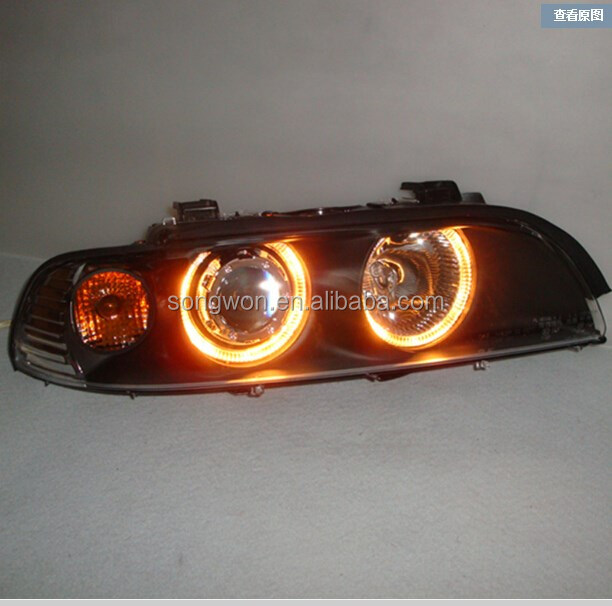 Source car angel eye headlight for BMW E39 525/528/530 on m