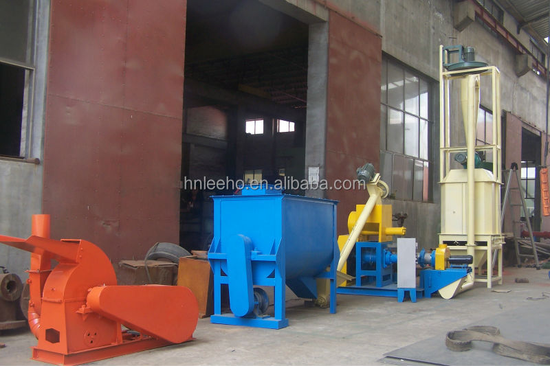 floating fish feed pellet machine