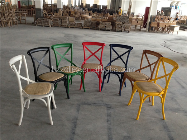 Industrial de la vendimia de madera de roble silla apilable x ...
