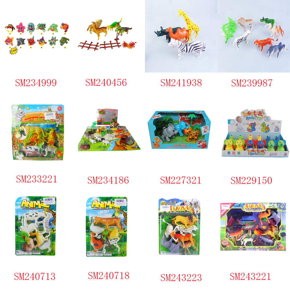 China factory toys small plastic farm animal toy for kids