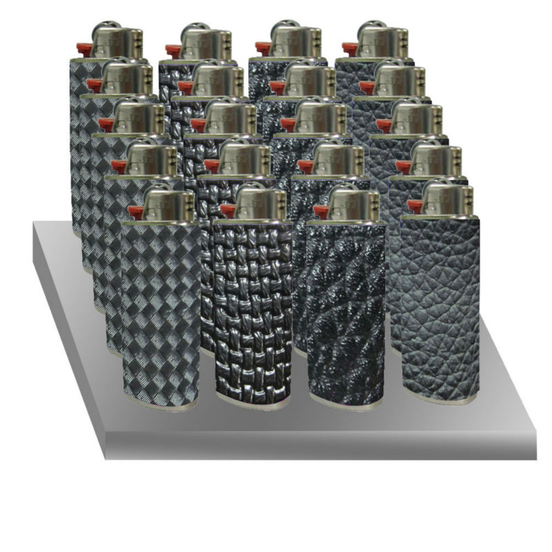 Lighter Cases,Lighter Sleeves. Metal And Leather. Compatible With Large