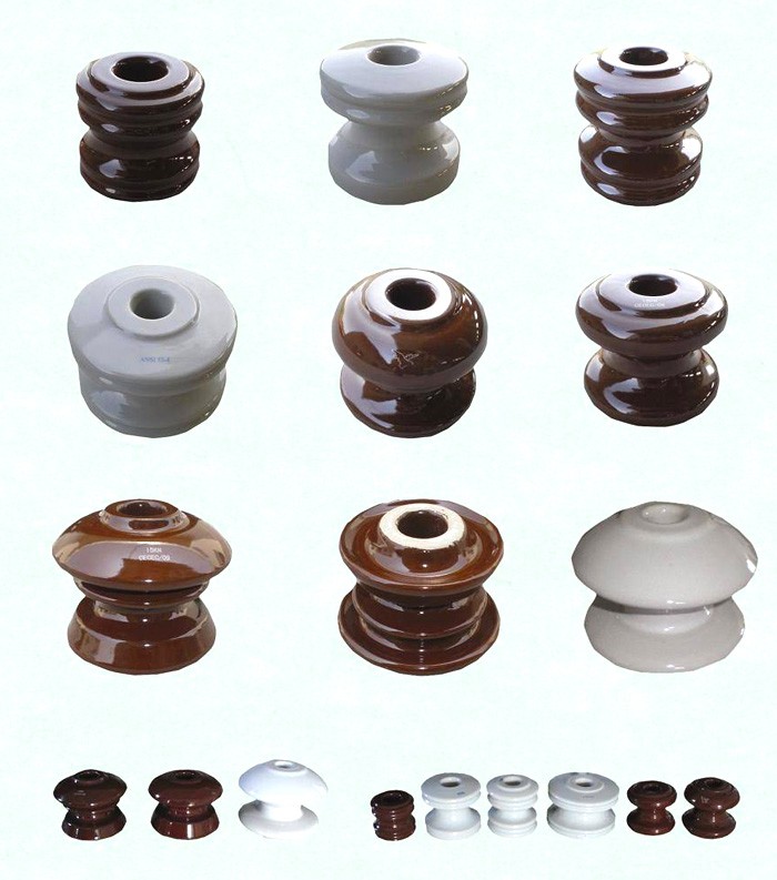 Ed2 Shackle Insulators / Lv Ceramic Shackle Electrical Insulator Ed2b