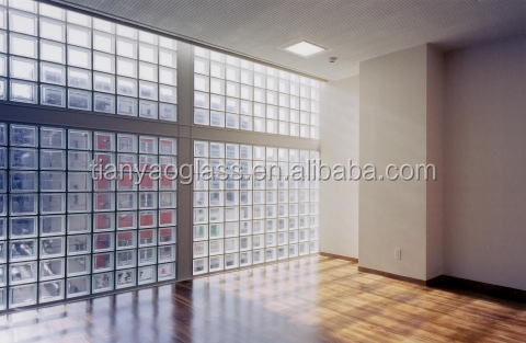 Chiaro/mattoni di vetro colorati/mattoni di vetro decorativo ... Mattoni in vetro