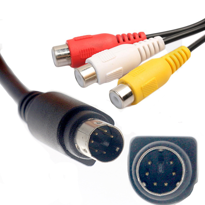 Catálogo De Fabricantes De 9 Pin Mini Din Al Cable Rca De Alta Calidad