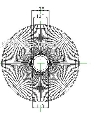 有用なアプリケーションrohs、 isoは承認した軸方向の天井排気ファンガードのグリル仕入れ・メーカー・工場