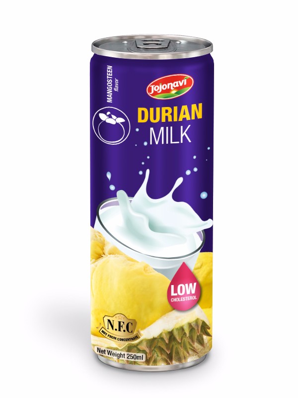HACCP, FDA, HALAL, ISO 2000 Certification Fruit juice Wholesale Durian milk with mangosteen for alu can.jpg
