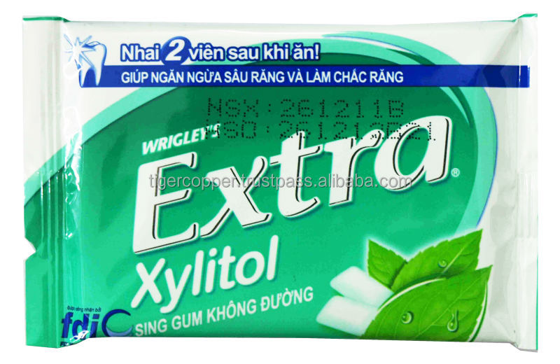 EXTRA XYLITOL STRAWBERRY GUM JAR 56G/WRIGLEYS CHEWING GUM/SUGAR FREE XYLITOL GUM