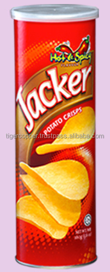 JACKER CRISPS ORIGINAL CANISTER 160G/JACKER POTATO CHIPS/JACKER POTATO SNACK