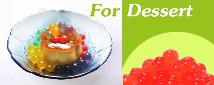 High Quality 1.2kg package Yoghurt Popball for Taiwan Bubble Tea drinks - like Popping boba