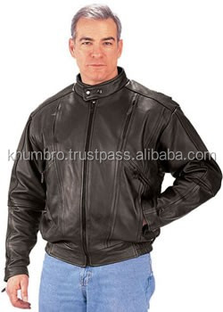 高品質100%純粋な geniune革男性の ファッション ジャケット仕入れ・メーカー・工場