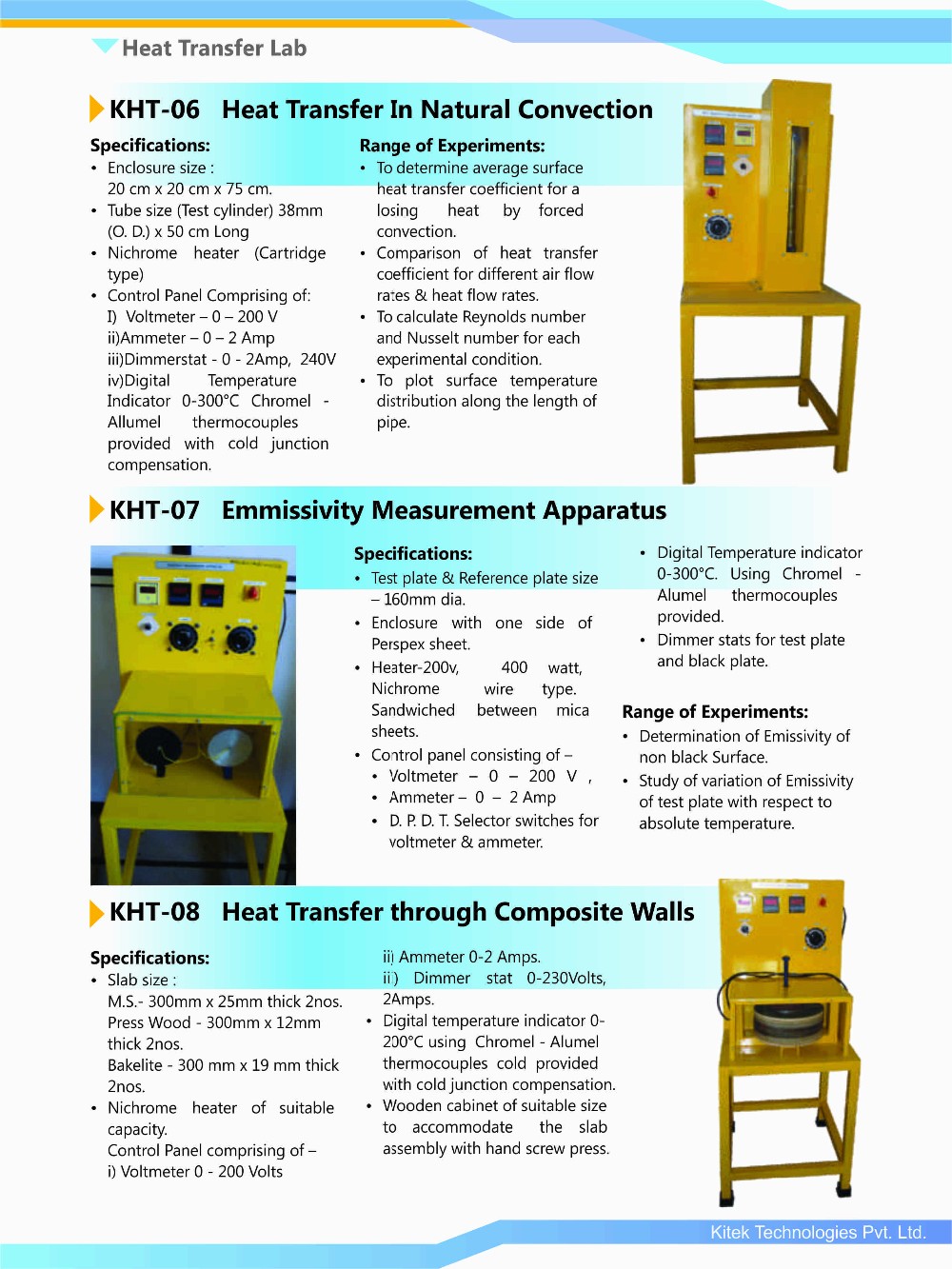 Heat Transfer And Thermodynamics Lab Heat Transfer Through Pin Fin