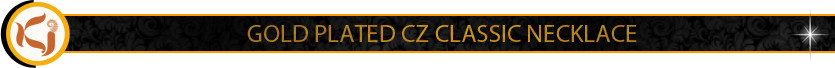 GOLD PLATED CZ CLASSIC NECKLACE title.jpg