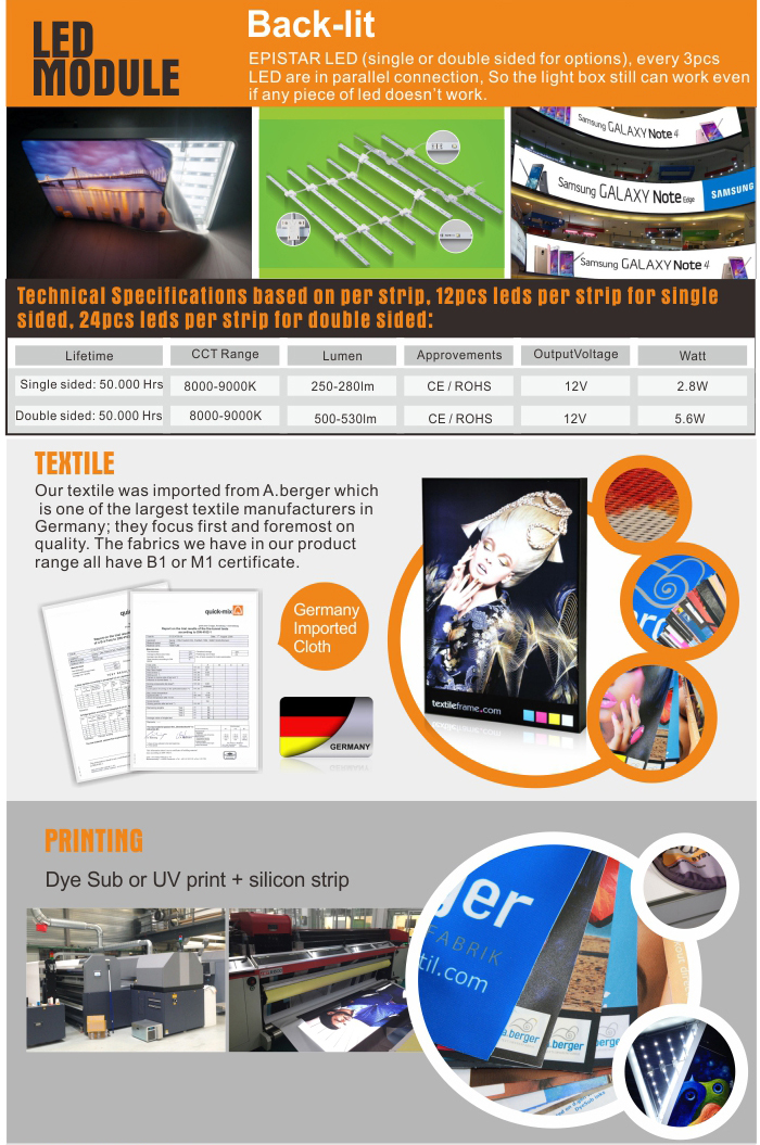 Outdoor Led Lightbox For Advertisment