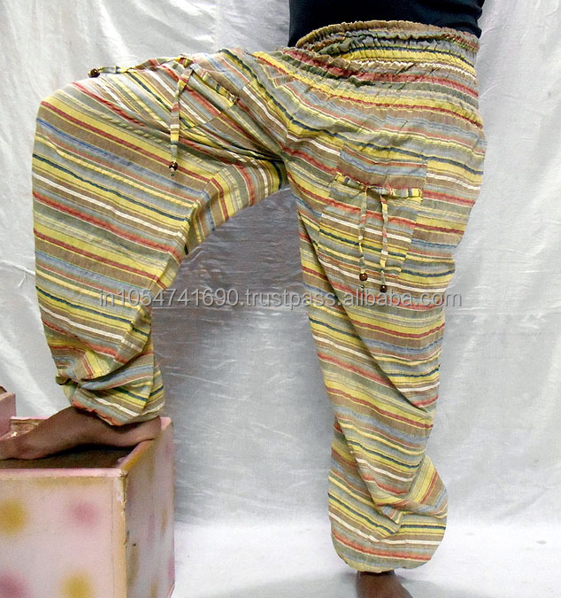 alibabaのジプシーヒッピーだぶだぶのズボンアラジンモン族精霊男性は女性のズボンのズボンをハーレムハンマー・卸売業者インドの製造業者仕入れ・メーカー・工場