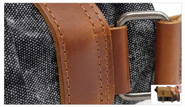waxed canvas DSLR camera messenger bag (2).jpg