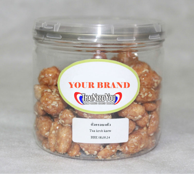 *TUA KROB KAEW* Honey Peanuts Mix Sesame Thailand Bean Snack