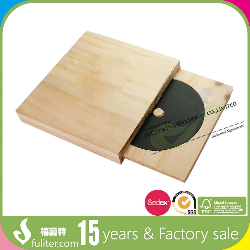 エレガントな軽量cd木製ボックス収納包装仕入れ・メーカー・工場