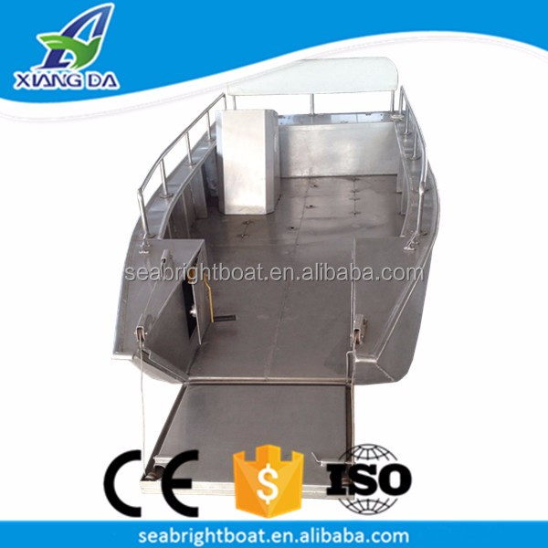 welded aluminum boat landing craft