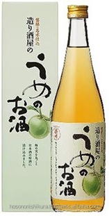 Various types of plum wines from Japanese private label drink company