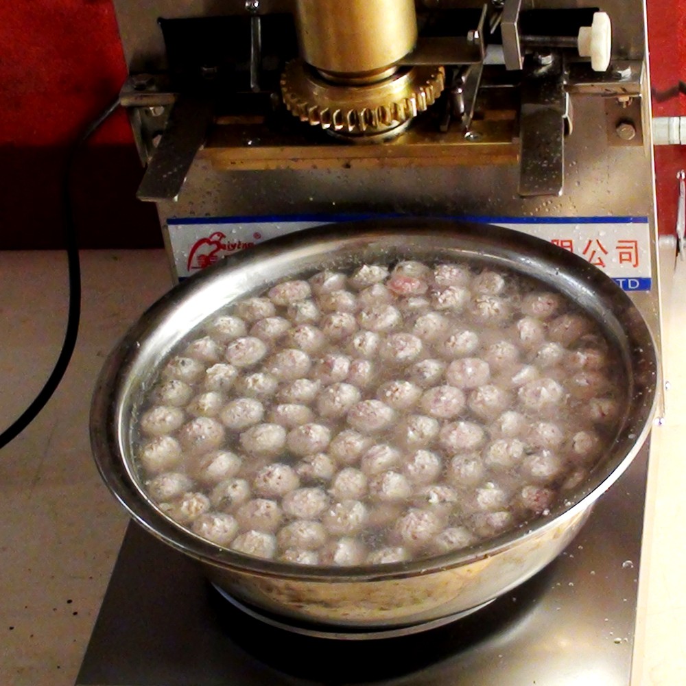MRW300 ceレストラン電気自動作る成形野菜ボールミートボールマシン仕入れ・メーカー・工場