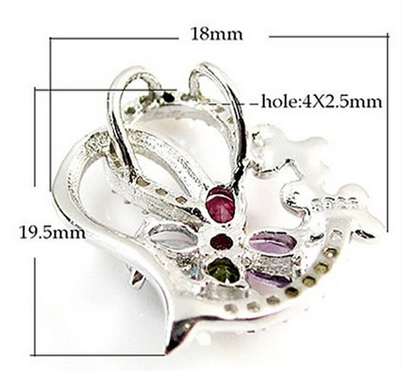 Beadsnice ID26222卸売宝石925スターリングシルバーのペンダント問屋・仕入れ・卸・卸売り