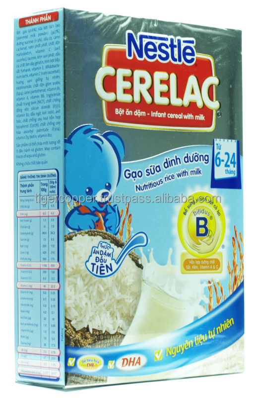 NESTLE CERELAC YOGURT MIXED ORANGE AND MANGO INFANT CEREAL WITH MILK BOX 200G